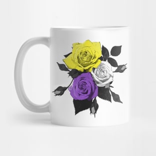 Non-Binary Roses Mug